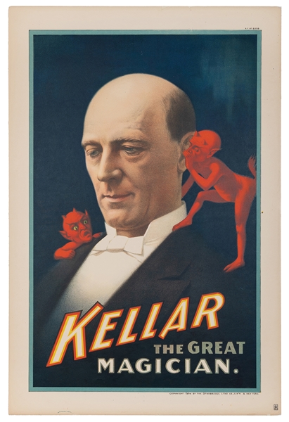  KELLAR, HARRY (HEINRICH KELLER). KELLAR THE GREAT MAGICIAN....