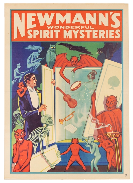  NEWMANN, C.A. GEORGE. NEWMANN’S WONDERFUL SPIRIT MYSTERIES....