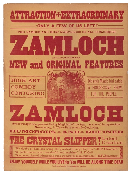  ZAMLOCH, ANTON. ZAMLOCH. INTRODUCING NEW AND ORIGINAL FEATU...