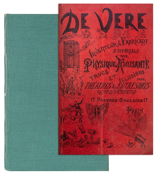  [CATALOGS]. – [DE VERE, CHARLES (1843-1931)]. DE VERE INVEN...