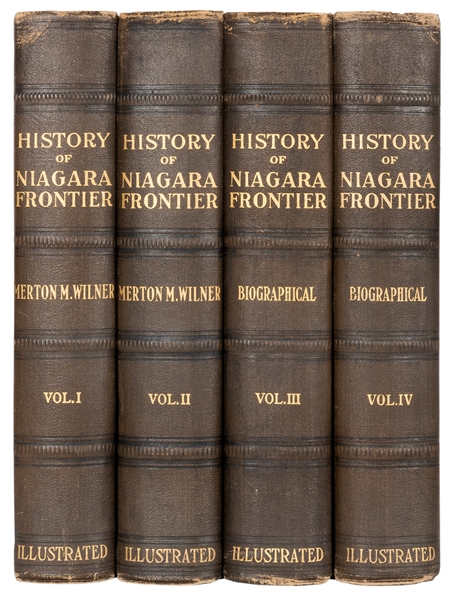  [NIAGARA FALLS]. WILNER, Merton M. (1867-1933). Niagara Fro...