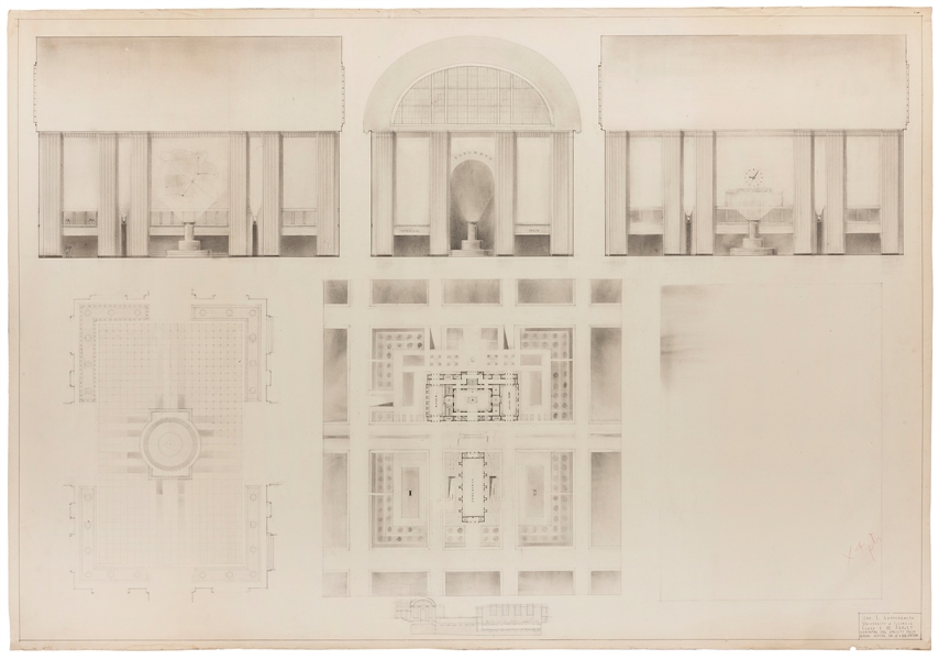  [ARCHITECTURAL PLAN]. COOPERSMITH, Joe E. University of Ill...