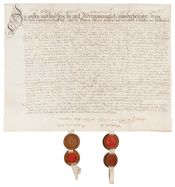  [INDENTURES]. A group of 9 indenture documents. 14th/19th c...