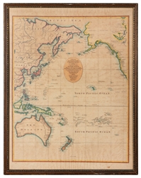  [MAPS]. A group of 2 hand-colored maps and one uncolored ma...