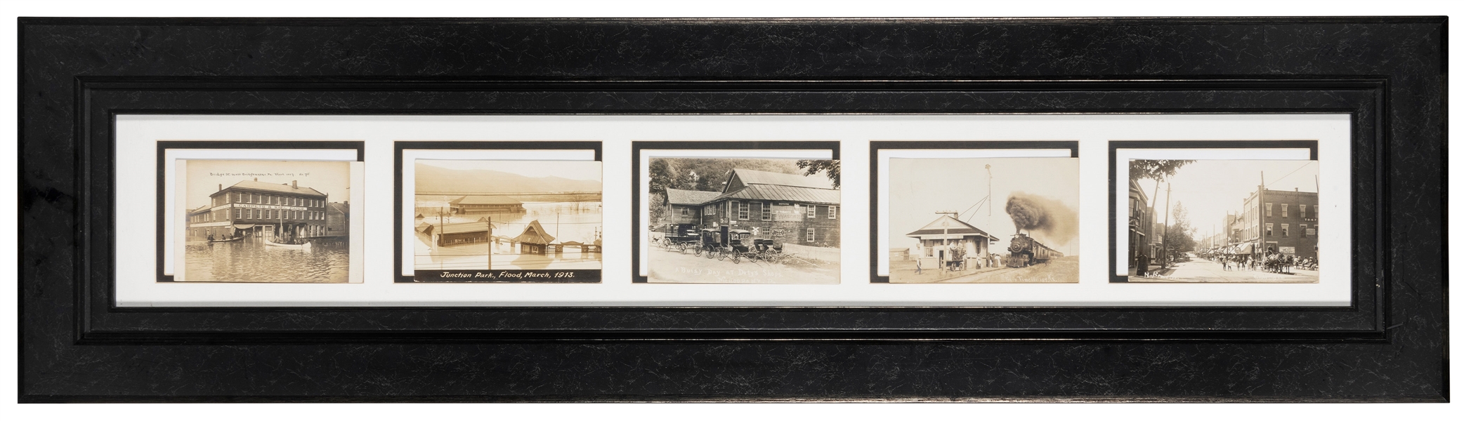  [EARLY AMERICAN PHOTOGRAPHY]. Collection of Late nineteenth...