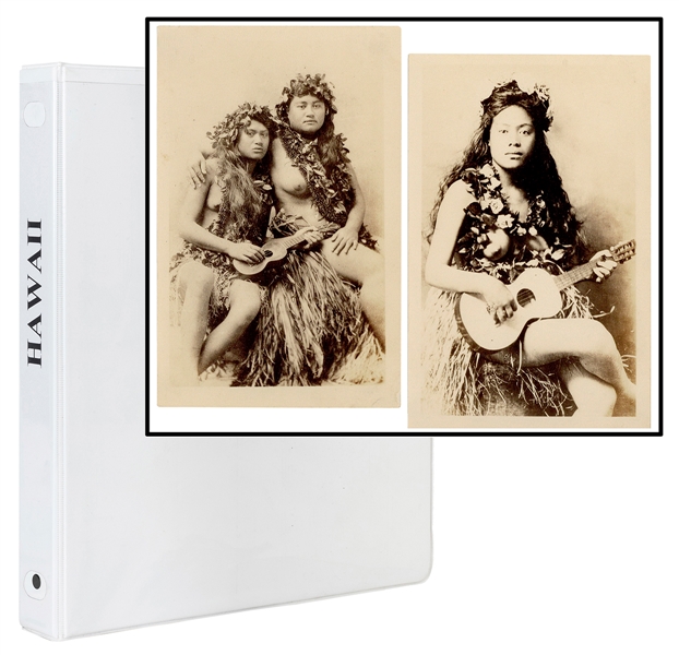  [HAWAII]. A group of 30 photographs of semi-nude or scantil...