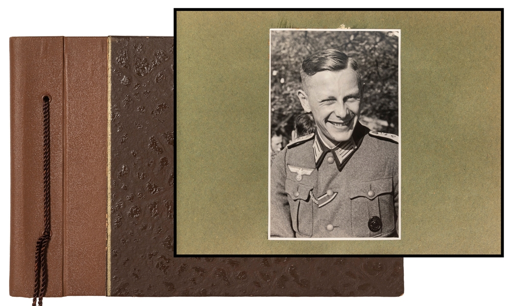  [WORLD WAR II]. Photograph album of a Nazi soldier on leave...