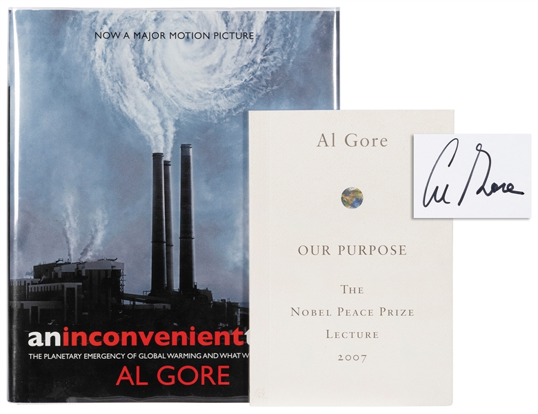  GORE, Al (b. 1948). A pair of books. Including: GORE, AL. A...