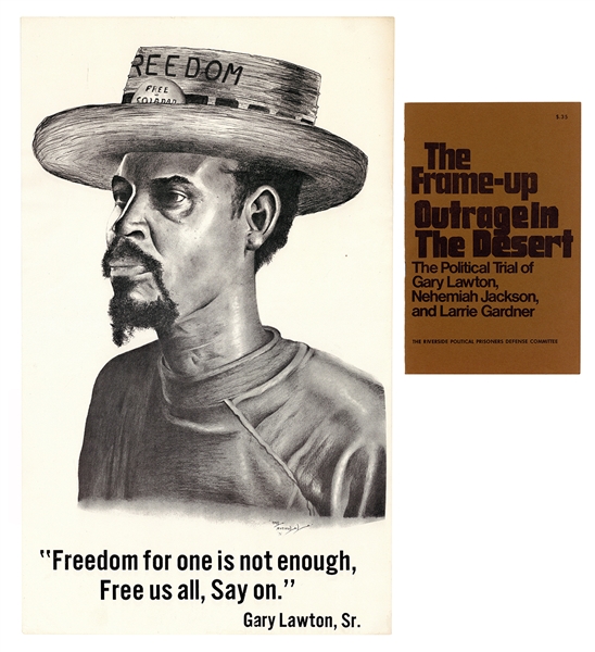  MARSHALL, Karl (1935-2021). “Freedom for one is not enough,...