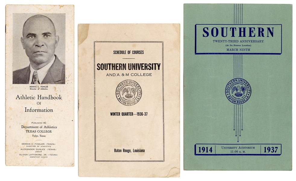  [HISTORICALLY BLACK COLLEGES & UNIVERSITIES]. Collection of...