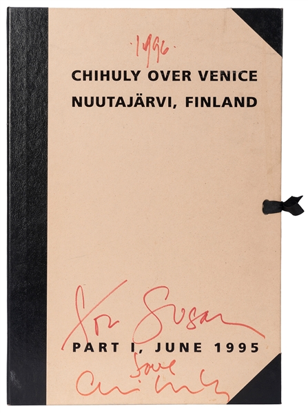  CHIHULY, Dale (b. 1941). Chihuly Over Venice Nuutajärvi, Fi...