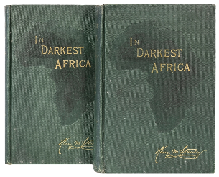  [EXPLORATION]. STANLEY, Henry M. (1841-1904]. In Darkest Af...