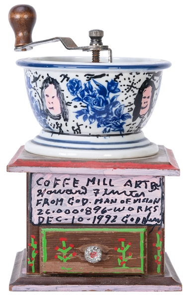  FINSTER, Howard (American, 1916-2001). Coffee Mill Art by H...