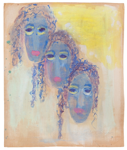  GIBSON, Sybil (American, 1908-1995). Three Fates. Circa 197...