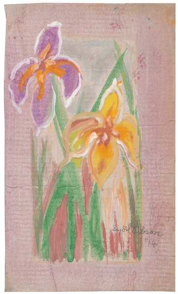  GIBSON, Sybil (American, 1908-1995). “Iris. They grew in Sy...