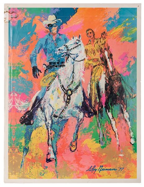  NEIMAN, LeRoy (American, 1921-2012). “Lone Ranger and Tonto...