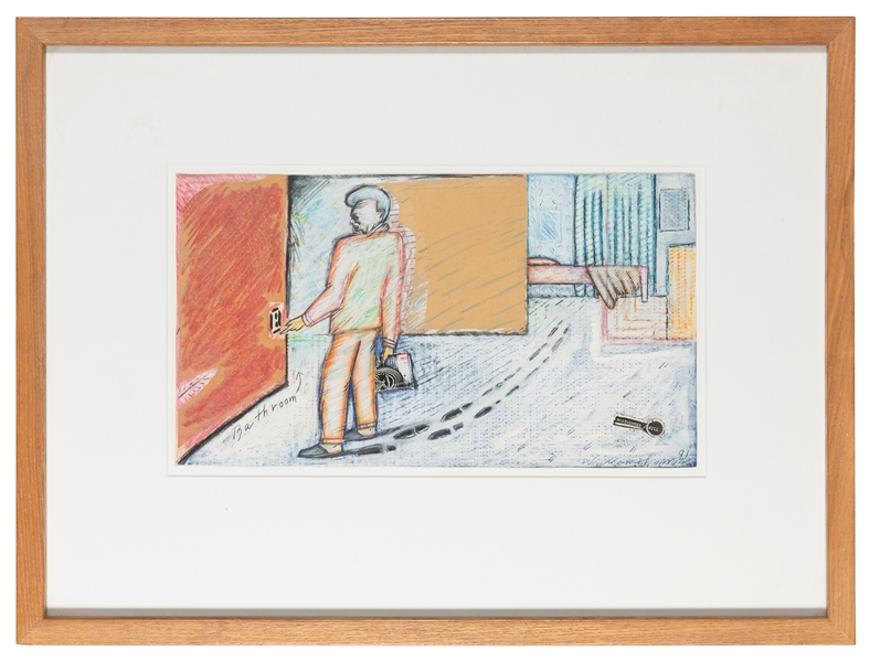  NORTHERNER, Will (b. 1954). Bathroom. [N.p.]: 1981. Origina...