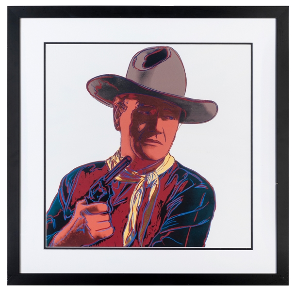  [WARHOL, Andy (American, 1928-1987), after]. John Wayne. Ci...