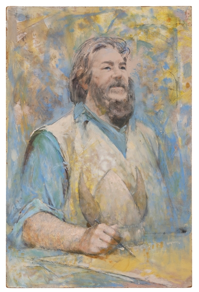  UTZ, Thornton (American, 1914-1999). Portrait of Dik Browne...