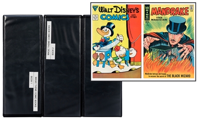  [COMICS—MAGIC]. A group of nearly 98 comics that feature st...