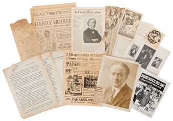  HOUDINI, Harry (1874-1926). A group of vintage and modern H...