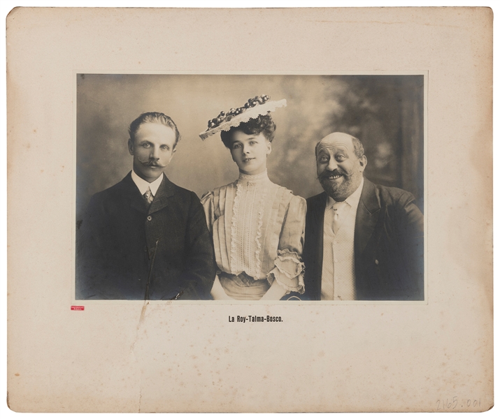  LEROY, Servais (Jean Henri Servais LeRoy). LeRoy-Talma-Bosc...