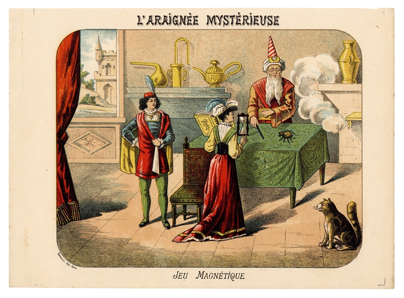  [MAGNET TRICKS] L’Araignée Mystérieuse. Paris: Saussine, ca...