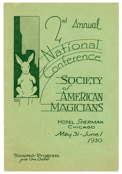  [S.A.M.] Society of American Magicians 2nd Annual National ...