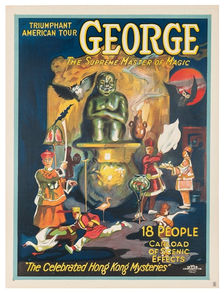  GEORGE, Grover (1887-1958). Triumphant American Tour George...