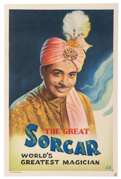  SORCAR, Pratul Chandra (1913-1971). The Great Sorcar World’...