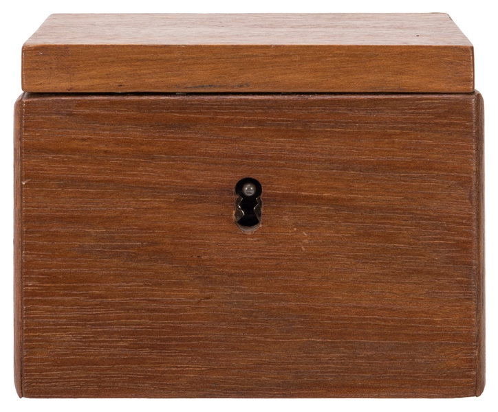  Prediction Chest. Oklahoma: Haenchen & Co. A hardwood chest...