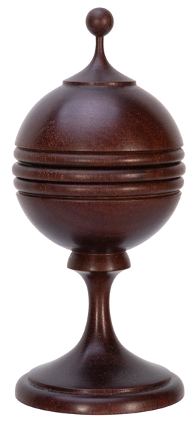  Ball Vase. Pennsylvania: Majic Brand Woodturning (Angelo Ia...