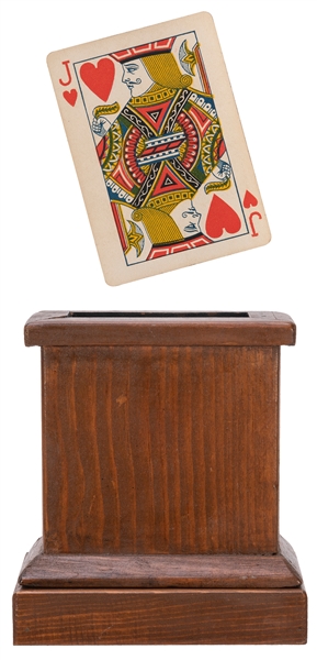  Jumping Card Box. Tampa: Warren Hamilton, 1960s. Based on t...