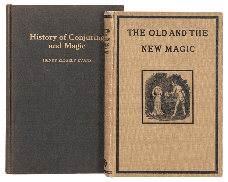  EVANS, Henry Ridgley. Two Books by Henry Ridgley Evans. Inc...