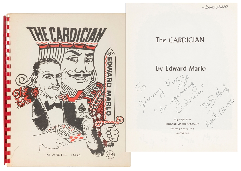  MARLO, Edward (Edward Malkowski). The Cardician. Chicago: T...