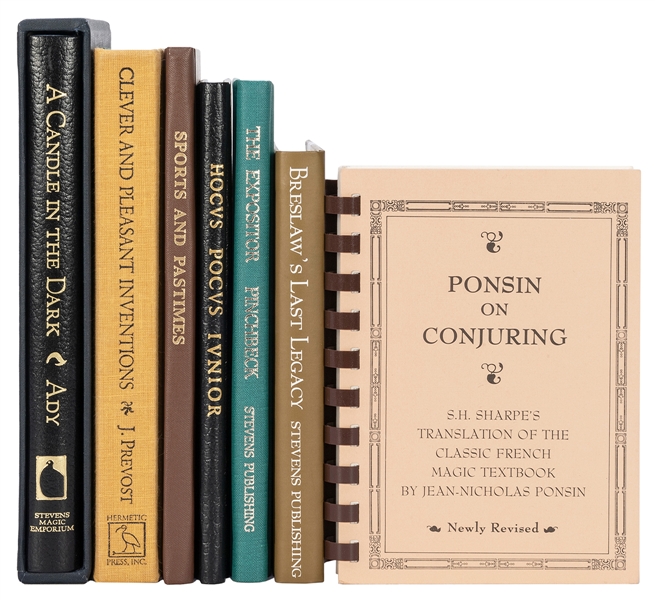  [CLASSIC CONJURING] Lot of Seven Facsimiles of Classic Conj...