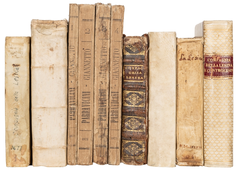  [SERIES OF MAGIC BOOKS]. A group of two series of books in ...