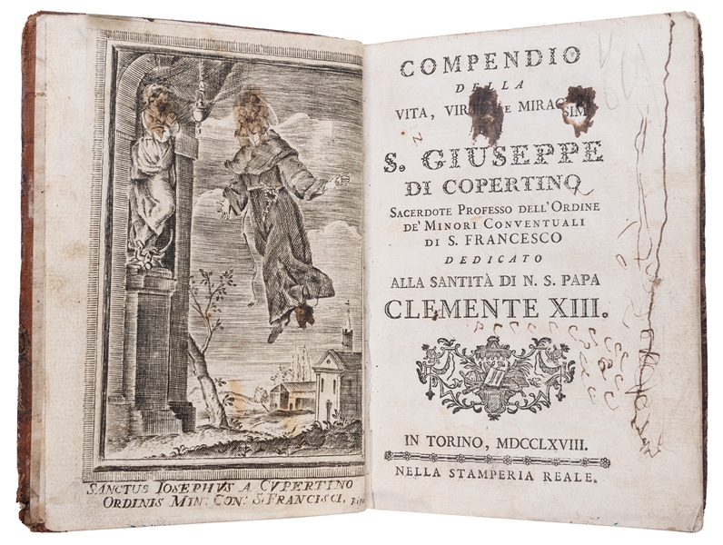  [PASTROVICCHI, Angelo]. Compendio della vita, virtua, e Mir...