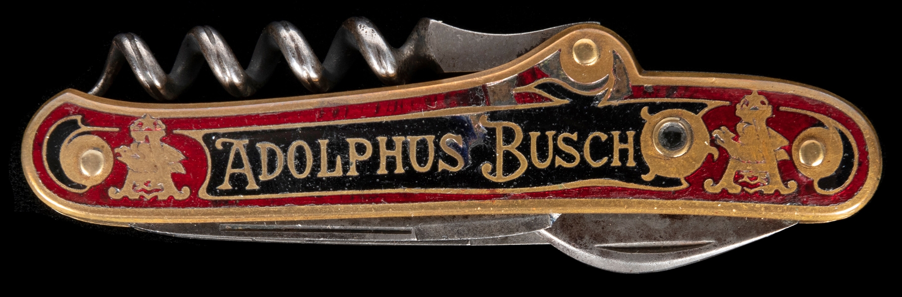  Anheuser Busch Advertising Bartender Knife. Germany, ca. 19...