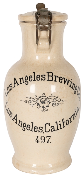  Los Angeles Brewing Co. Jug. Germany: Villeroy and Boch, ca...