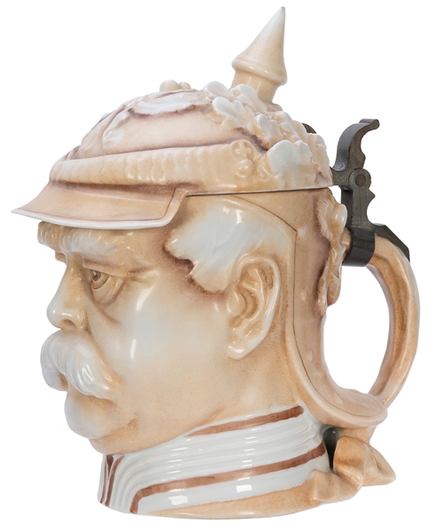  Musterschutz Bismarck Stein. Germany, ca. 1900s. Porcelain b...