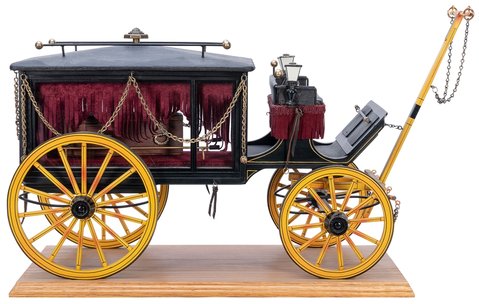  FORD, Dale (1934-2015). Model of a 19th Century Horse-Drawn...