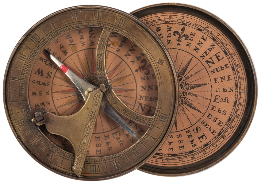  [DONNER, George (1786-1847), association]. Compass Watch. [...