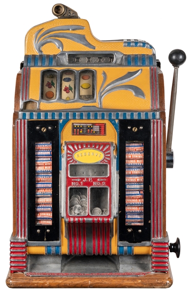  Jennings 5 Cent Slot Century Machine with Vendor. Chicago: ...