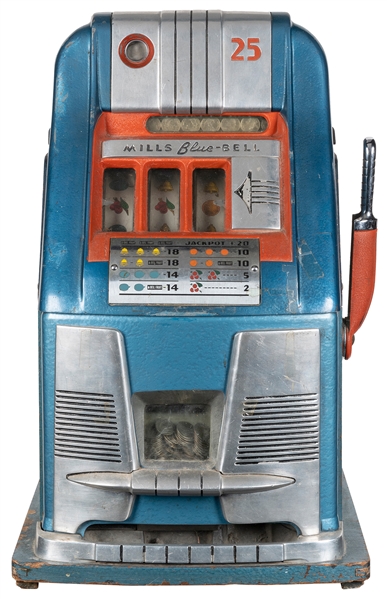  Mills 25 Cent Slot Machine. Chicago: Mills Industries Inc.,...