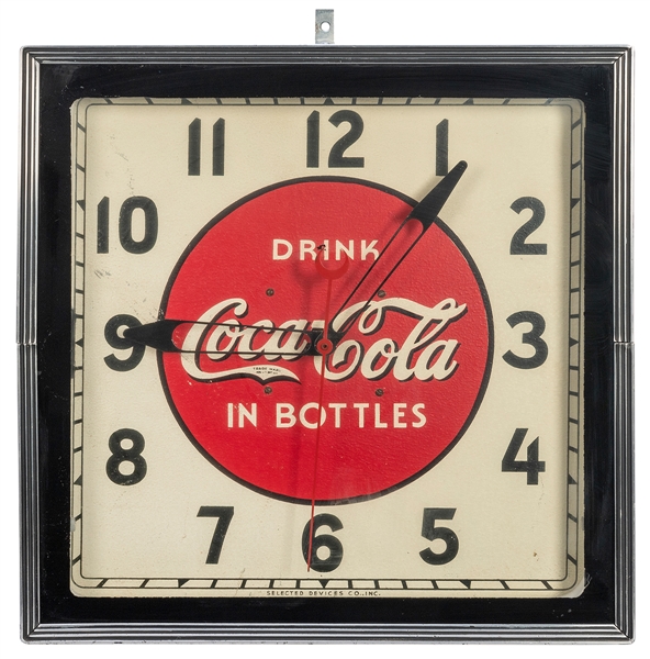  Coca-Cola Neon Selecto Clock. New York: Selected Devices Co...