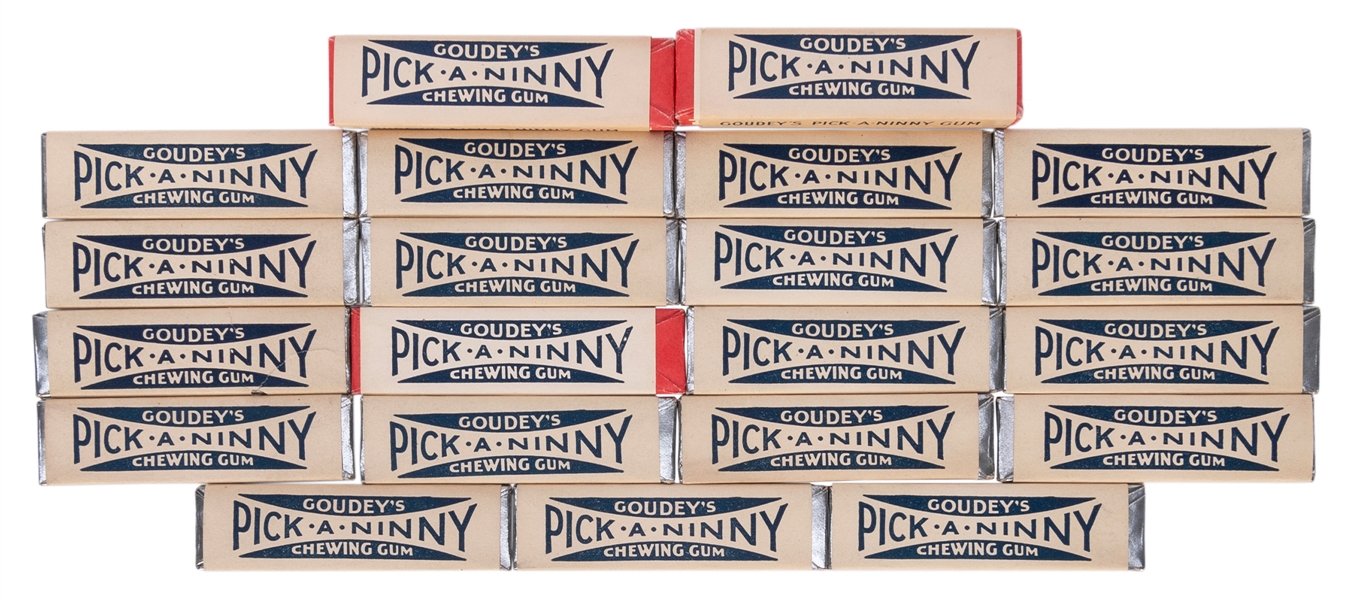  Goudey’s Pick-A-Ninny Gum Lot. Boston, ca. 1920s. Includes ...