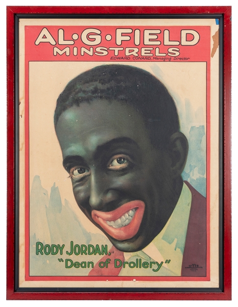  Al G. Field Minstrels Edward Conrad Managing Director Rody ...