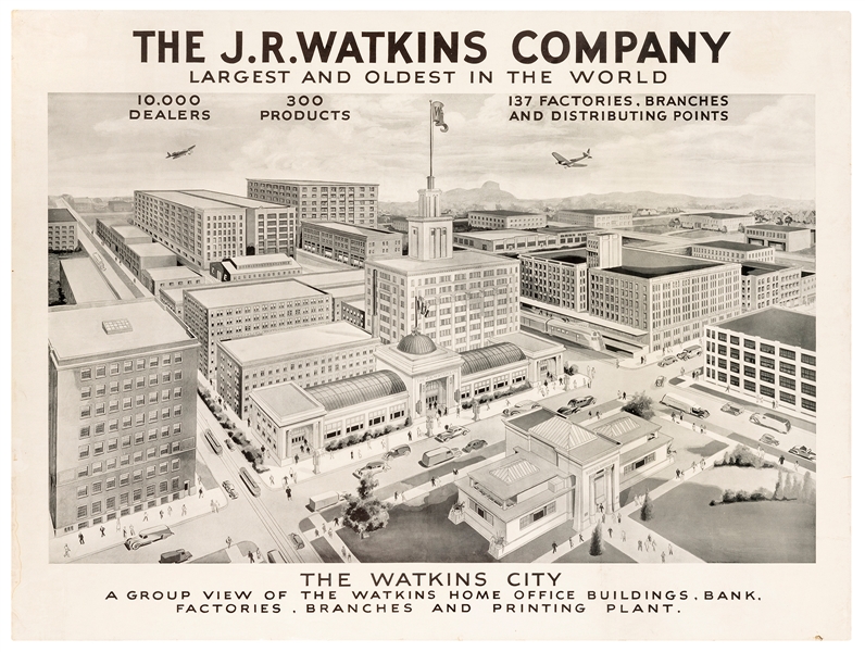  [MINNESOTA]. The J. R. Watkins Company / The Watkins City. ...