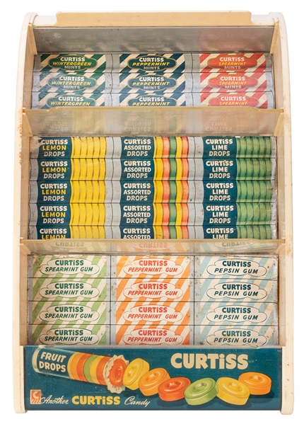  Curtiss Candy countertop display rack. [Chicago: Curtiss Ca...